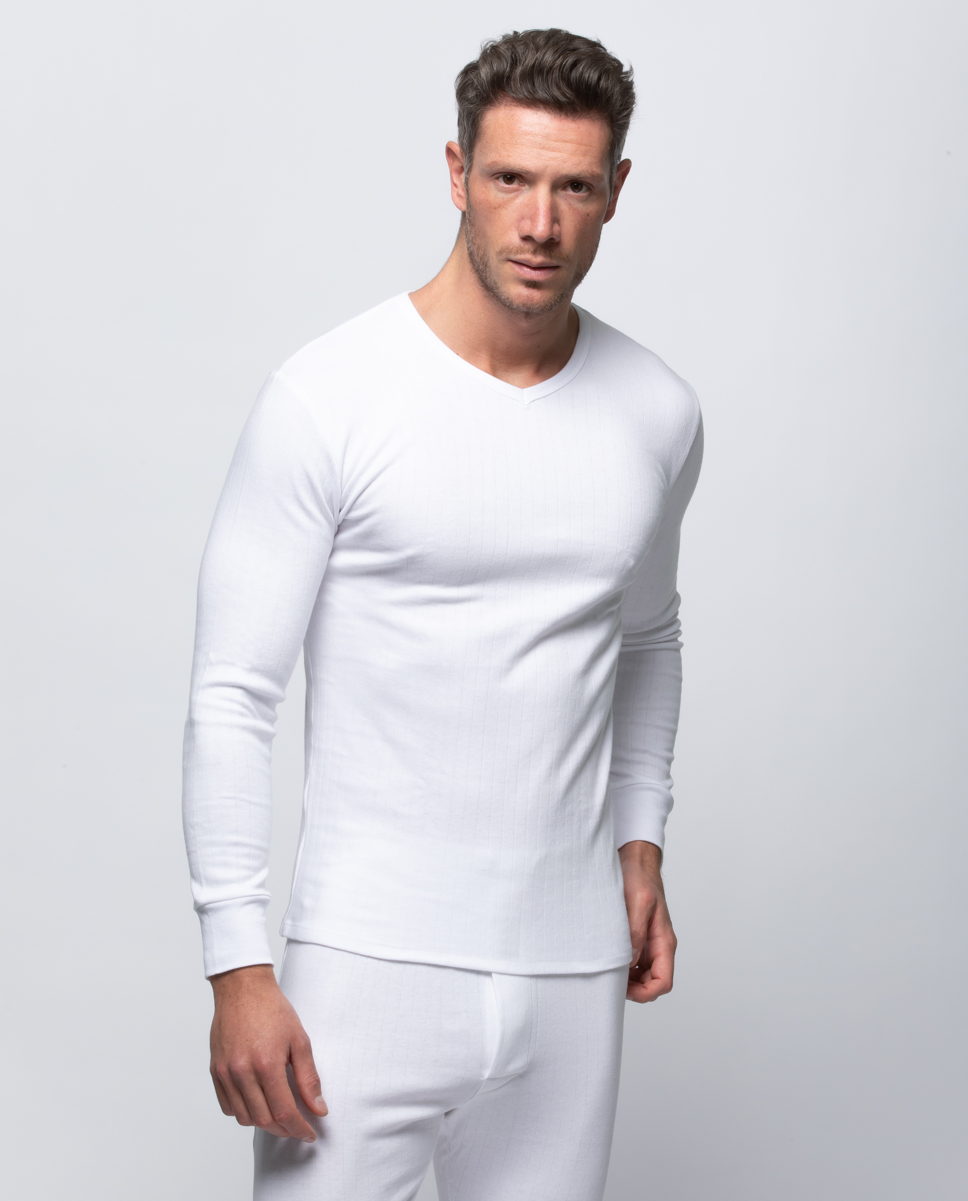 Camiseta interior de hombre en color blanco de manga corta · Abanderado ·  El Corte Inglés