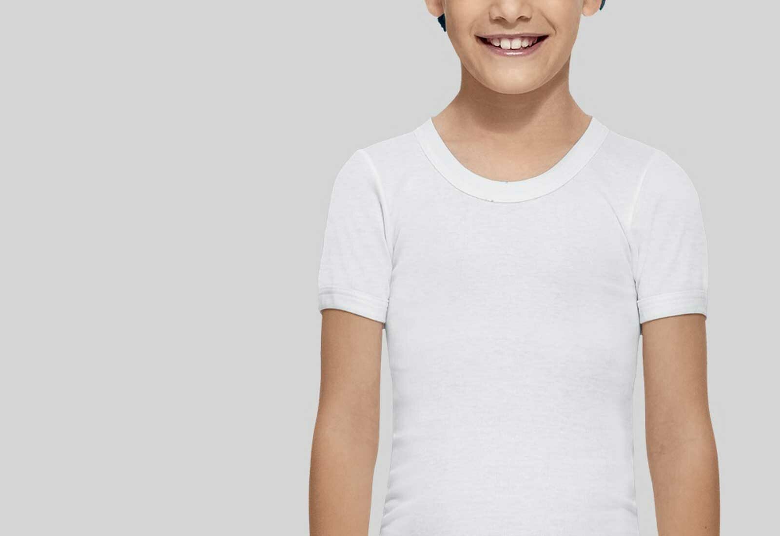 Camiseta Térmica De Niño Abanderado De Algodón Y Manga Corta